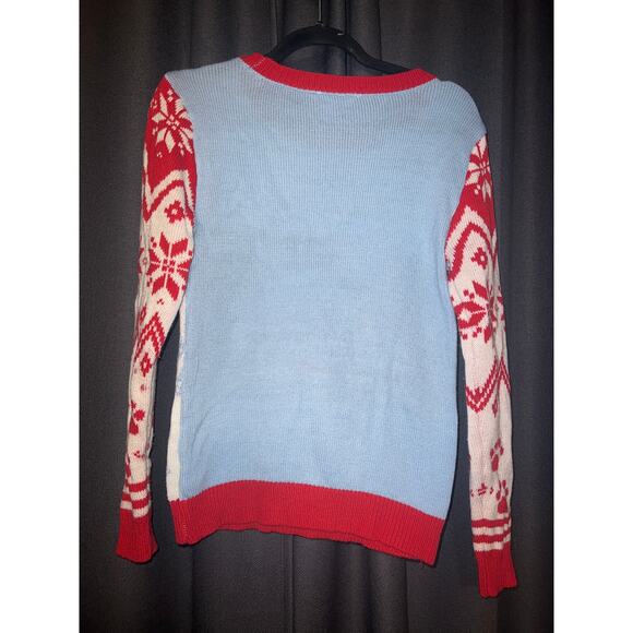 Ugly Christmas Sweater Xmas Size Small Cat - Picture 3 of 3